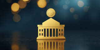 Illustration de type journalistique portant sur l'attrait des institutions envers les ETF crypto